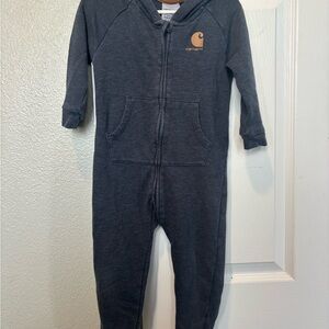 Carhartt Charcoal Gray Kids One Piece
